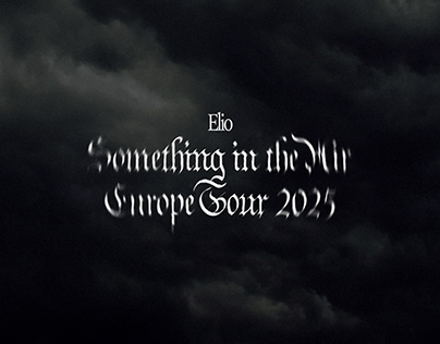 Elio - Something in the Air Tour 2025 (Concept)