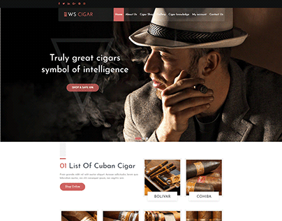 WS Cigar – Special Cigar Shop Woocommerce WordPress the