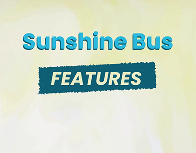 Sunshine bus features