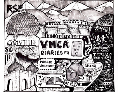 College Doodle (VMCA Diaries)