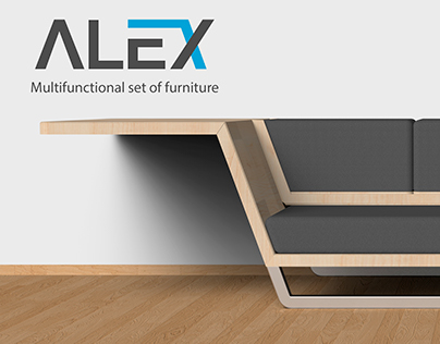 Alex - Multifunctional set of furniture