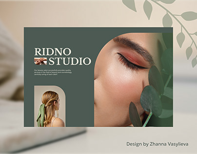 Landing Page for Beauty Salon