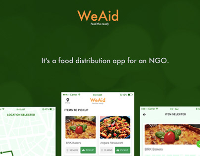 WeAid(NGO app)