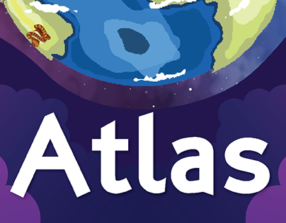 Atlas concept book cover design