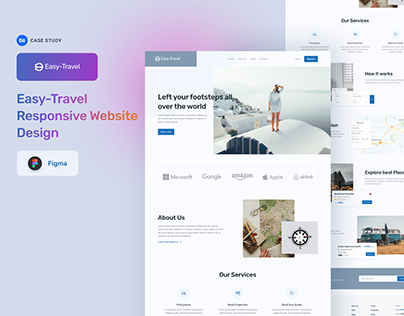 Easy-Travel Website design