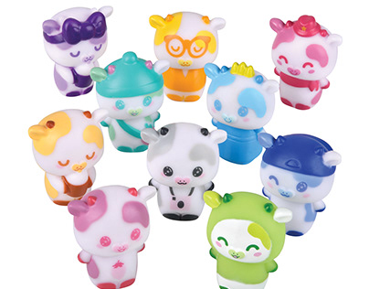 Cow Rubber Collectibles