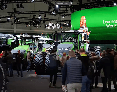 Project thumbnail - LED Wall for Fendt on Agritechnica 2023