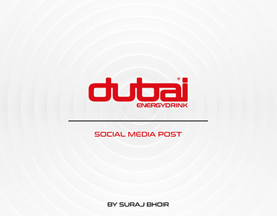 Dubai Energy Drink - Social Media Post