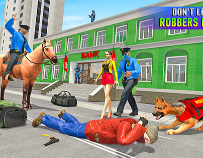Police Horse Chase Game