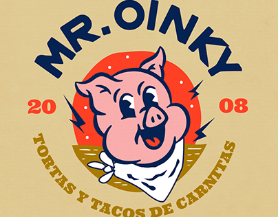 Mr. Oinky Branding