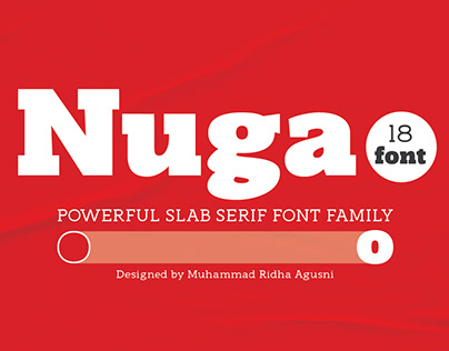 Nuga - Slab Serif Typeface