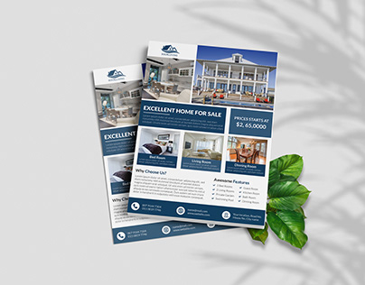 Excellent Real Estate Flyer Template