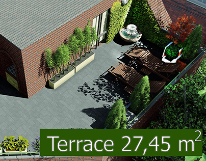 Terrace 27,45 m²