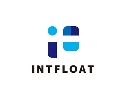 INTFLOAT logo design
