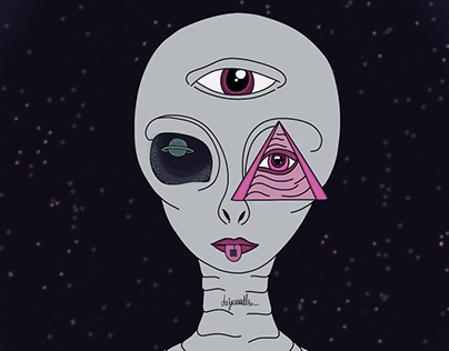 Illuminati Space Alien