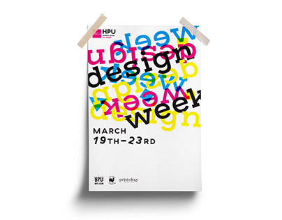 HPU AIGA Student Chapter | Design Week Work