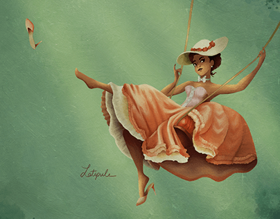 "The Swing" - Illustration 🍃