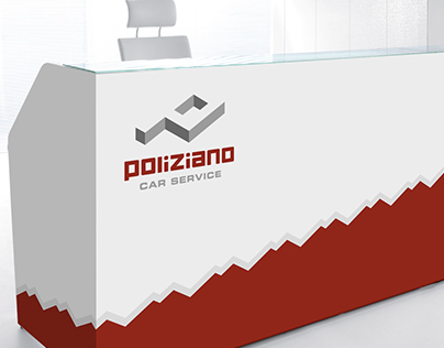 Carrozzeria Poliziano. Logo. corporate identity
