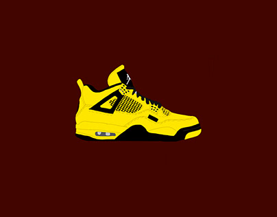Jordan 4 représentation jaune