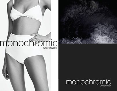 Design monochromic underwear