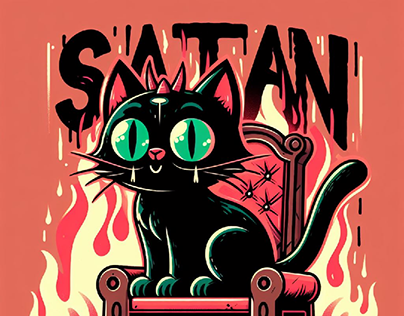Satan the cat