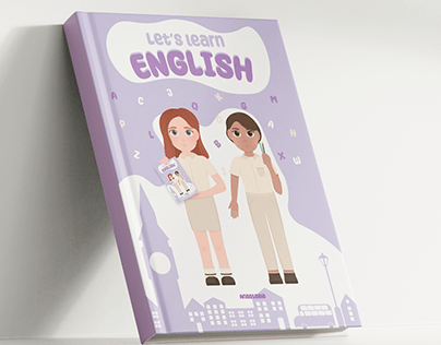 Design of a book for children to learn English