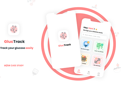 GluckTrack - Health App - UI/UX Design