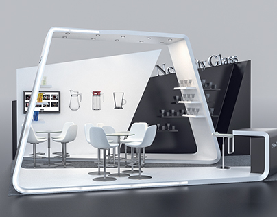 New City Glass CO. EGYPT - Exhibition Booth Design