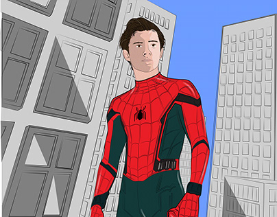 Spiderman İllustrator