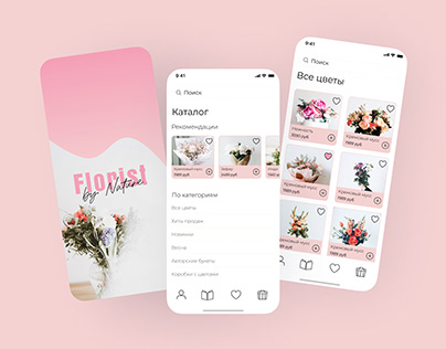 Flower Delivery | Mobile app design