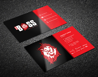 Business Card Design For The Boss
