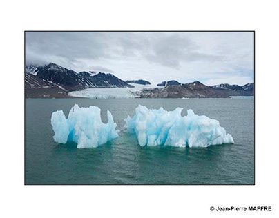Arctique : Icebergs du Spitzberg