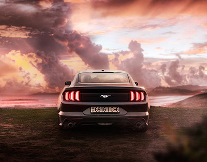 Sunset, Mustang and more