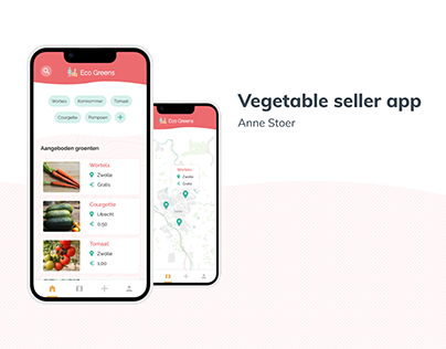 Vegetable seller app