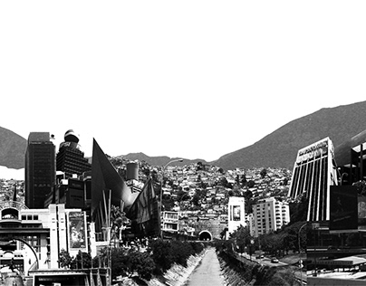 Caracas Mental Map ~ Digital Collage