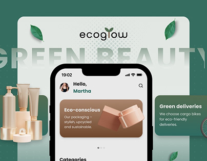 Project thumbnail - Ecoglow - UX/UI Design