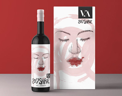 Wine label design - VinVin