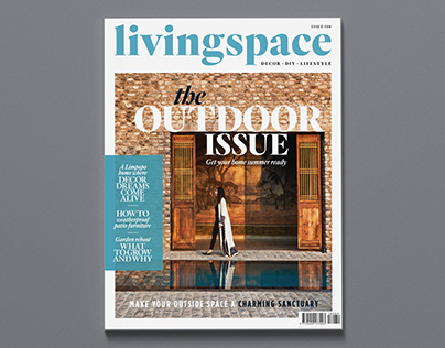 Livingspace magazine, redesign