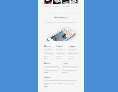 MailChimp email Template