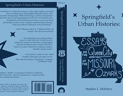 Springfield History // Book Cover Design 1