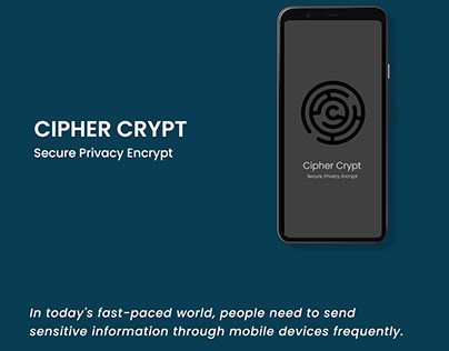 UI DESIGN- Cipher Crypt