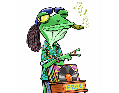Lizard sells old LPs of disco hits