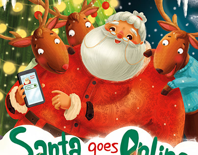 Santa goes Online (funny Cristmas book for kids)