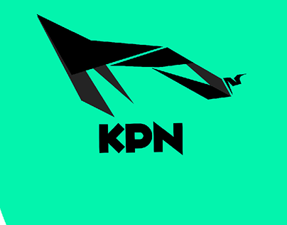 KPN Logo design