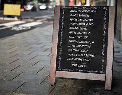 Chalkboard Signage
