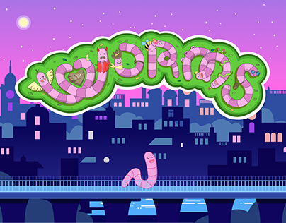 NFT PROJECT OF ILLUSTRATIONS "WORMS"