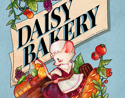 2020 Daisy bakery - Illustration