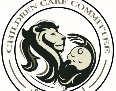 Logo lions club لجنه رعايه الأطفال