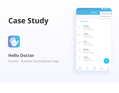 Case Study on Doctor -Patient Consultation App