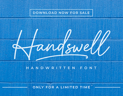 Handswell | Handwritten Font